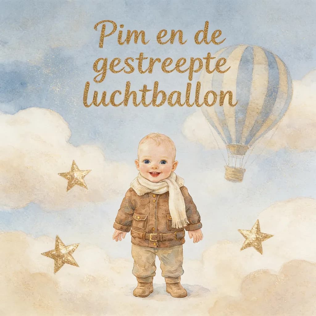 Voorbeeld van een afgemaakt gepersonaliseerd boekje
