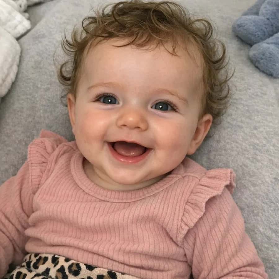 Photo of Milou, the basis for her personalized potty training book