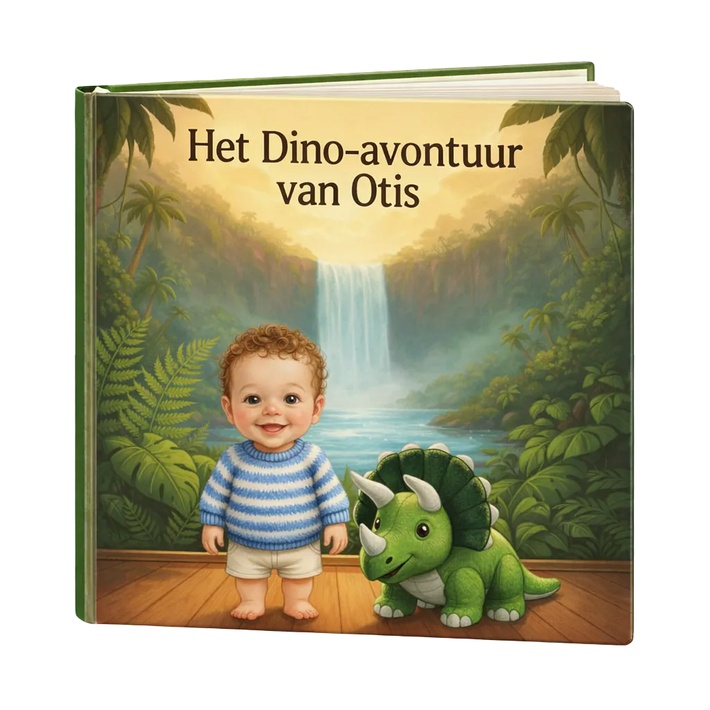 Otis en de dappere dino boekje