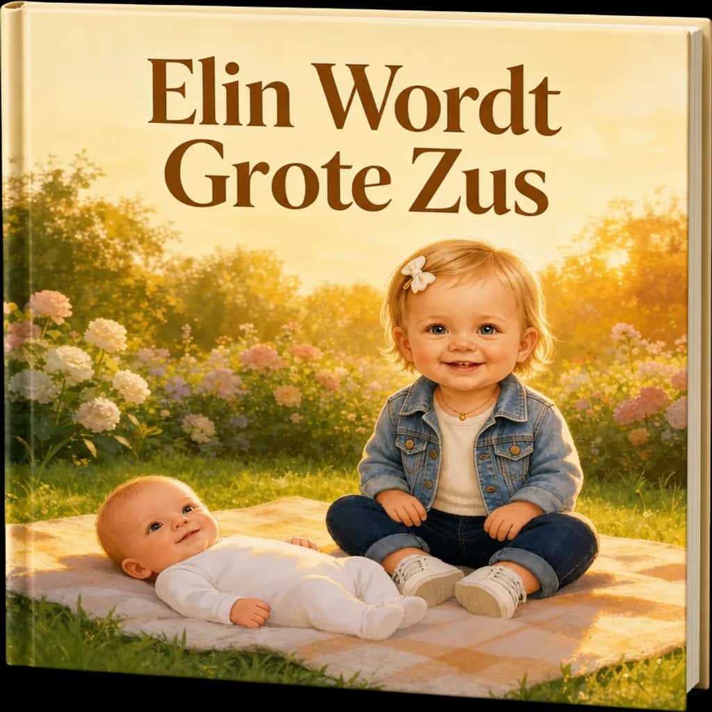 Het gepersonaliseerde boekje Elin wordt grote zus