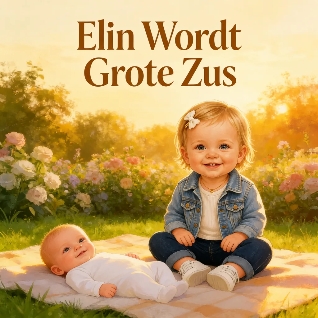Omslag van Elin wordt grote zus