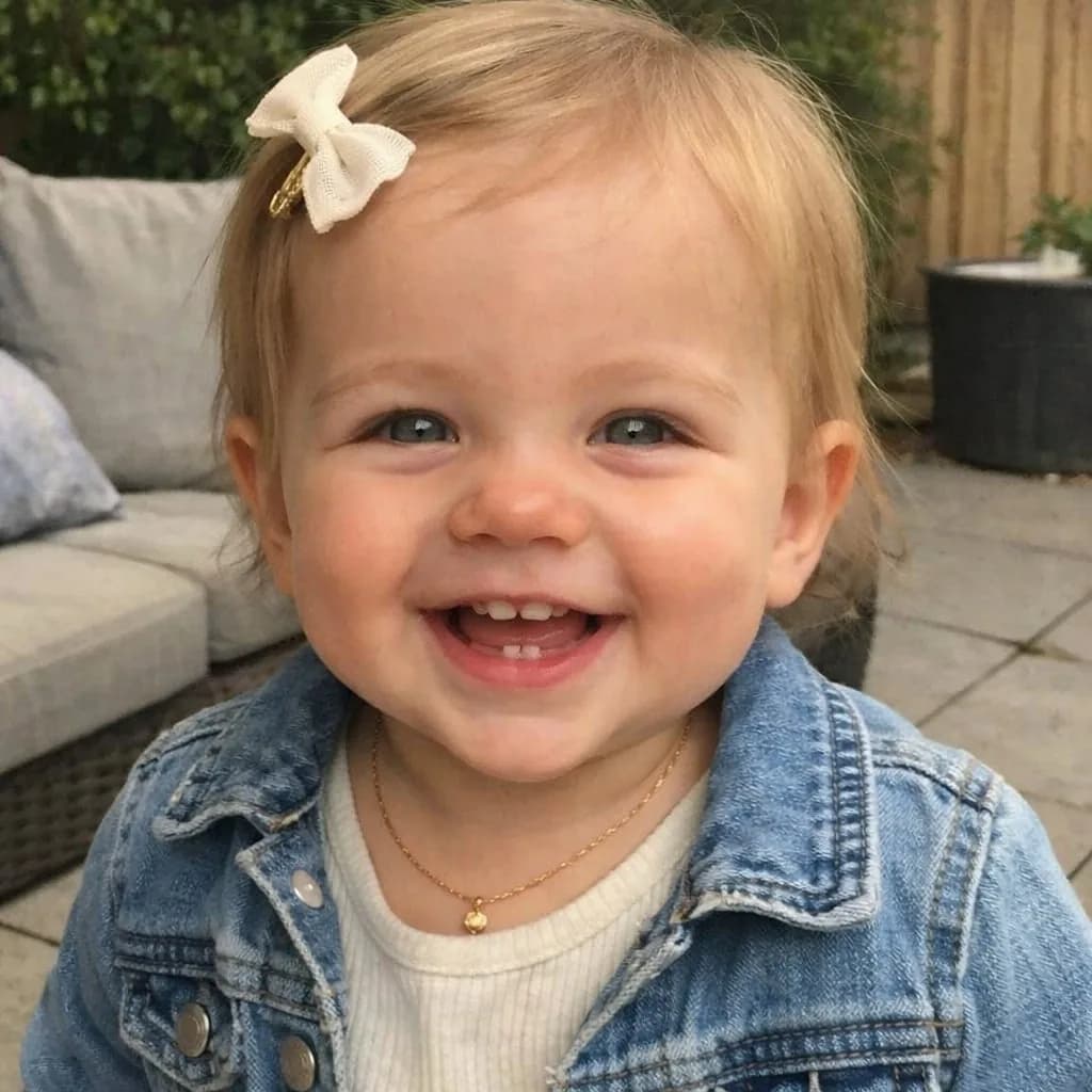 Foto van Elin als basis voor haar boekje