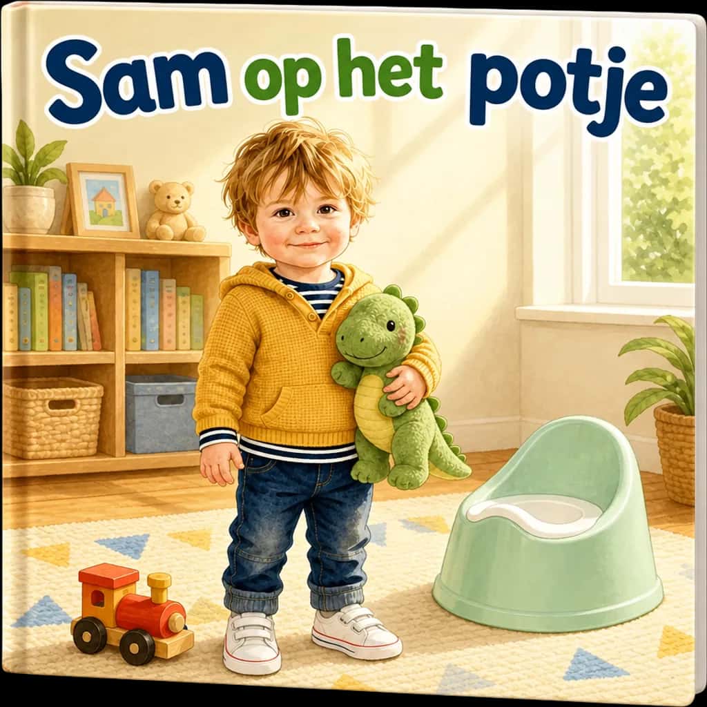 Omslag van Sam op het potje